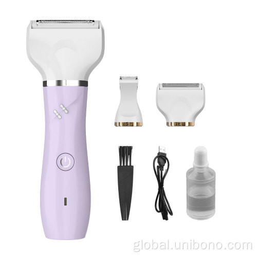 Cordless Rechargeable Usb Female Hair Remover USB Charging Low Noise Detachable Bikini Trimmer Factory